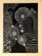 Obraz - abstrakcja na płótnie 100x70x2 cm