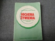 HIGIENA ŻYWIENIA PODRĘCZNIK DLA ŚREDNICH SZKÓŁ MEDYCZNYCH SZEWCZYŃSKI 1980