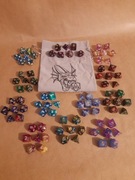 12 Zestawów po 7 kości RPG z dedykowanym workiem (2)