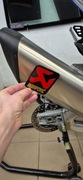 Yoshimura akrapovic logo naklejka na moto wydech 