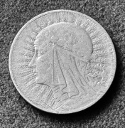 5 ZŁ 1933 R, ZZ, W CENIE OKOŁOZŁOMOWEJ