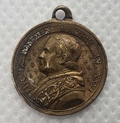 Medal pamiątkowy PIUS IX 1875 rok. 