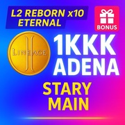 Lineage 2 L2 Reborn Eternal x10 Stary Main | 1KKK Adena 1000KK Szybko+Bonus