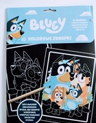 Bluey zdrapywanka teczka 