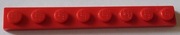 LEGO 3460 czerwona płytka 1x8 6561,6563,6562 10szt