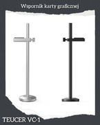 Wspornik karty graficznej GPU Teucer VC-1 czarny / srebrny