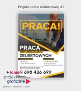 Projekt plakatu reklamowego od A6 do A1| express