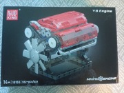 Klocki jak LEGO 10155 Mould King V8 ENGINE - SILNIK V8 - 552 klocki