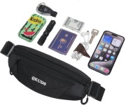 Pasek do biegania nerka saszetka biodrowa na gumie