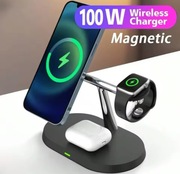 Ładowarka indukcyjna 3w1 100w Apple IPhone AirPods Apple Watch Super Opcja