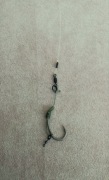 Przypon karpiowy Combi rig -hak Nash Claw Long 2-Korda Boom 35lb