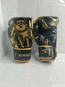 rękawice bokserskie KTMOUW w kolorze czarno-złotym