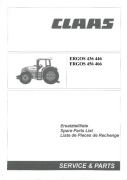 Katalog części Claas Ergos 436, 446, 456, 466