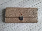 Portfel damski Batycki - beżowy / taupe - oryginalny - używany