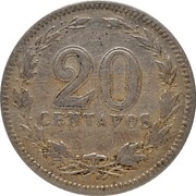 Argentyna 20 centavos 1920, KM#36