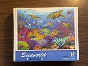 Puzzle 1000 el. Seaworld – Ocean, Żółwie, Rybki, 70x50 cm, nowe