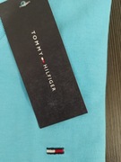 T-shirt koszulka z logo Tommy Hilfiger rozmiar S niebieska