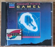 CAMEL "Pressure Points " CD z 1987 r made in Germany