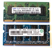 1 + 2 GB DDR2-800 PC2-6400 do Dell Precision M4400