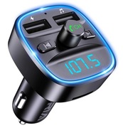 Transmiter Bluetooth FM, adapter samochodowy Bluetooth 5.3