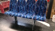 Ławka fotel kanapa 4-osobowa autobus bus 