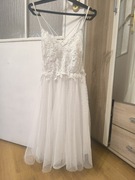 Sukienka damska biała