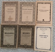 R. Wagner 6 partytur, R. Strauss 3 poematy symfoniczne