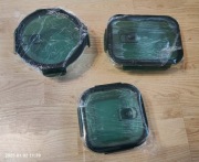 Pojemnik na żywność - Food container - zestaw 3 naczyń