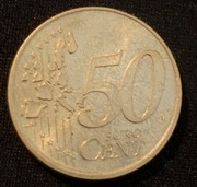 Holandia. 50 Euro centów. 2002.