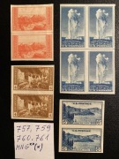 USA Scott 757,759,760,761 MNG** (*)