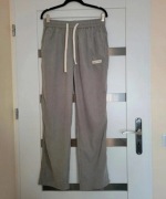 szare spodnie damskie oversize m