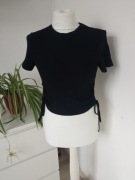 NA-KD czarna damska bluzeczka letnia r XS