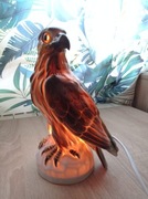 Lampka orzeł z porcelany, figurka, stan bdb, sprawna