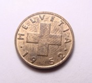 Szwajcaria 1 rappen 1952