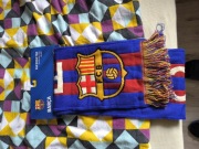 Szalik piłkarski fc barcelona