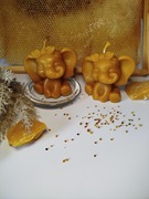 Świeca słoń z wosku pszczelego Pasieka Pod Borem