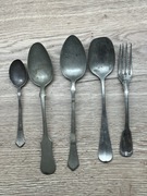 Zestaw stary sztućców - 5 szt.