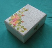Pudełko na biżuterię drobiazgi handmade