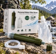 Turystyczny Przenośny Filtr do Uzdatniania Wody Plecakowy EDC Survival