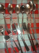 sztućce stare różne 