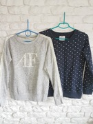 Abercrombie&Fitch + Flashlights ZESTAW DWÓCH BLUZ XS /S