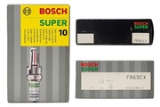 Świece zapłonowe bosch super FR6DCX komplet