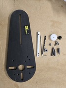 Cyrkiel przyrząd do frezarki wycinanie otworów  prowadnica