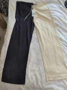 Nowe spodnie dwukolorowe zara rozmiar s