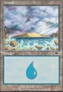 MTG Onslaught: Island (338 D)