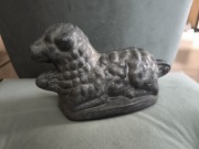 Kultowa Aluminiowa Forma Baranek Wielkanocny PRL – Vintage Retro 19x13cm 