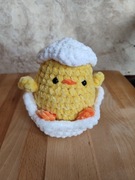 Pluszowe kurczaki w skorupkach, Wielkanoc,handmade