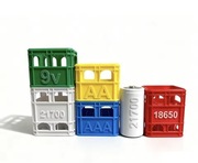 Miniskrzynka na baterie AA / AAA