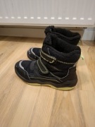 36 Sprandi czarne Śniegowce zimowe buty botki trzewiki trapery dziecięce