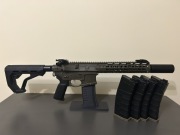 G&G GC16 Wild Hog 9" FULL CUSTOM + 4 Magazynki + Tłumik